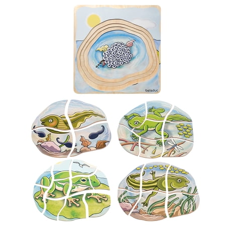 Beleduc Layer Puzzle Frog
