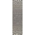 thumbnail image 3 of Momeni Delhi 2'3" X 8' Contemporary Hand Tufted Wool Runner Rug in Silver, 3 of 3