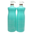 thumbnail image 2 of Malibu C Hard Water Wellness Sham poo & Condit ioner Liter Combo Pack, 2 of 2