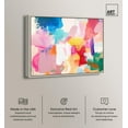 thumbnail image 3 of Pastel Riot II Canvas Colorful Abstracts by Art Remedy, Silver Frame, 24 x 20, 3 of 7