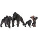 thumbnail image 4 of Conjunto de Juguetes de Animales Salvajes 4 Piezas Sunnimix Figuras en miniatura, 4 of 8
