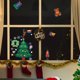 thumbnail image 5 of Dos juegos de pegatinas navideñas de dibujos animados para ventana, sala de estar, electricidad estática, copos de nieve, pegatinas navideñas para pared, 5 of 5