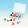 Eisco Labs Molecular Model Set - Basic Organic Chemistry (30 Atoms, 24 Bonds)