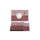 thumbnail image 1 of Mantel Individual Lavable Antideslizante 8 Piezas Color Rojo Raya, 1 of 4