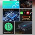 thumbnail image 4 of AS GT7 Adaptateur de Voiture Intelligent Sans Fil 3 en 1 Bluetooth WiFi CarPlay Android Auto Box 4 64 Go, 4 of 5