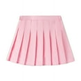 thumbnail image 3 of OGLCCG Toddler Girls Pleated Skirt Kids Elastic Waist School Uniform Tennis Skirt Summer Casual High Waist Mini Skirts 2-15 Years, 3 of 3