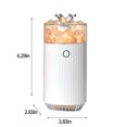 thumbnail image 3 of SuoKom Portable Mini Humidifier with Crystal Stone Usb Aromatherapy Atomize Essential Oil Diffuser Colorful Ambiencelight for Car Super Quiet, 3 of 6