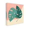 thumbnail image 4 of Stupell Industries Modern Monstera Leaf Botanical & Floral Painting Gallery Wrapped Canvas Art Print Wall Art, 17 x 17, 4 of 8