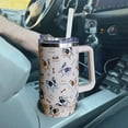 thumbnail image 6 of French Bulldog Gifts, French Bulldog Tumbler 40 Oz Tumbler with Handle and Straw, Stainless Steel Vacuum Insulated Coffee Tumbler, Travel Mug Water Bottle, French Bulldog Gifts for Women, 6 of 6