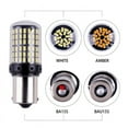 thumbnail image 2 of Luz de freno LED para automóvil 1157 3014 144smd, bombilla que resalta la luz estroboscópica 1156, señal de giro, puede bu, 2 of 5