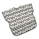 thumbnail image 4 of Protección impermeable del babero que se limpia con un bolsillo abatible que fácilmente los alimentos extraviados para los comedores desordenad Gray Wave L, 4 of 5
