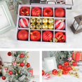 thumbnail image 2 of 26Pcs Christmas Tree Balls Bright Adorable Festival Prop Exquisite  Tree Ornament Ball Pendant Home Decor, 2 of 8