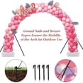 thumbnail image 5 of ZFITEI Balloon Arch Stand, 10ft & 9ft Adjustable Balloon Arch Kit with Water Fillable Base for Wedding Birthday Baby Shower Decoration Halloween Christmas Party Supplies, 5 of 7