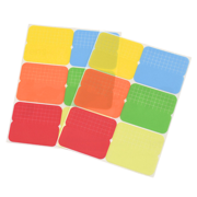 Stalogy Index Sticky Note Tabs: 12 tabs / 6 colors (Assorted Colors)