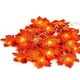 thumbnail image 3 of Guirnalda de luces de hojas de arce, 20 luces LED de hojas de arce otoñales, guirnalda de hojas otoñales que funciona con pilas, luces decorativas para fiestas, luces navideñas, Acción de Gracias, 3 of 8