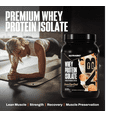 thumbnail image 4 of NutraBio Whey Protein Powder Isolate Supplement – 25g of Protein Per Scoop with Complete Amino Acid Profile - Soy and Gluten Free - Zero Fillers and Non-GMO - Cinnamon Sugar Donut - 2 Lbs., 4 of 9