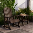 thumbnail image 2 of Wildridge Heritage Two-Tier End Table, Tudor Brown - Outdoor Weather Resistant Recycled Plastic Furniture for Patio, 2 of 3