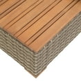 thumbnail image 3 of Greemotion Bahia Tobago Solid Teak Wood Outdoor Modular Daybed in Brown/Natural, 3 of 5