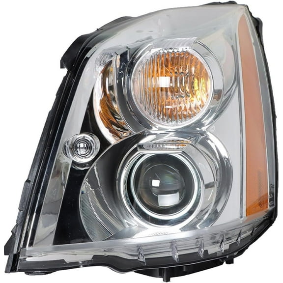 SHZAITOR Left Headlight For 2008-2011 Cadillac DTS HID/Xenon Projector Clear Lens