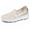 Beige, variant on Women Casual Shoes Mesh Sneakers Lace Up Shoes Casual Footwear Hollow Out Breathable Design For Summer Daily Matching ,Us Size:8