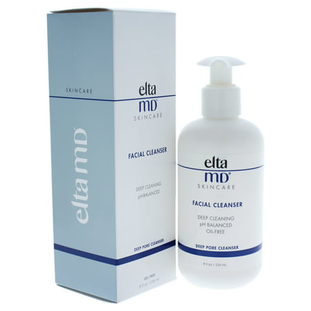 Deep Pore Facial Cleanser by EltaMD for Unisex - 8 oz (Best Cleanser For Enlarged Pores)