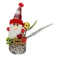 thumbnail image 2 of Estatua de muñeco de árbol de Navidad Macarena 25 cm Decoración navideña para El hogar, 2 of 8