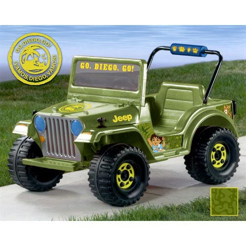 FisherPrice Power Wheel Diego Jeep Wrangler Rideon