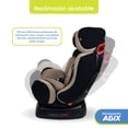 thumbnail image 4 of Autoasiento Evolutivo Agix Beige Con Negro De Recién Nacido Hasta 25 kg, Reclinable, Arnés de 5 Puntos, Acolchado, Funda Lavable, Instalación Reversa y Frontal, Certificación ECE R44/04, Bb Joy, 4 of 9