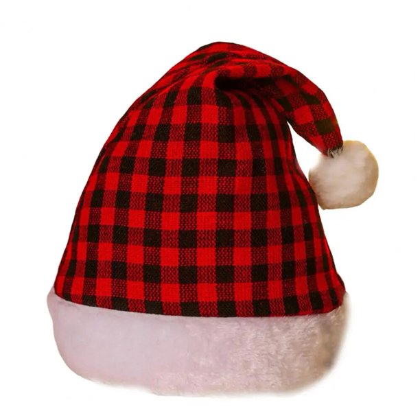 Sombrero de Navidad de dibujos animados, Bola de felpa elástica, muñeco de nieve, alce, Santa Claus, suministros de fiesta