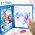 thumbnail image 2 of Juego de juguetes para dibujar y pintar con agua de la princesa Elsa de Frozen para niñas, grafiti, dibujos animados de Disney, Minnie Mouse, libro mágico de acuarela, regalos, 2 of 5