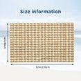 thumbnail image 4 of Horizontal Microfiber Absorbent Bath Towel 52×32in Household Blanket For Quick Drying Beach School Outdoor Travel Travel Tan Houndstooth Vintage Texture Hand-Drawn Sketch_1, 4 of 8