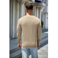 thumbnail image 6 of COOFANDY Mens Sweater Crewneck Pullover Long Sleeve Lightweight Sweater Plain Knit Silm Fit, 6 of 10