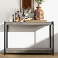 thumbnail image 3 of CazToi Slim 2-Tier Console Table Entryway Sofa Table for Living Room Easy Assembly, 3 of 8