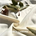 thumbnail image 3 of 57”x 79”,Extra Large White Picnic Blanket Water Resistant Coated, Outdoor Mat, Park Beach Mat,Camping Rug Light Weight Sturdy Canvas, 3 of 10