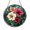 Acrylic 3.5 Inch, variant on Tropical Hibiscus Sun Catcher Glass Style Round Floral Window Panel