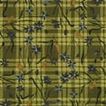 thumbnail image 3 of SAFAVIEH Chelsea Charlotte Floral Damask Wool Area Rug, Green, 5'6" x 5'6" Round, 3 of 4