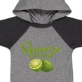 thumbnail image 4 of Inktastic Lime Squeeze the Day Boys or Girls Baby Bodysuit, 4 of 5