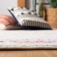 thumbnail image 4 of SAFAVIEH Tulum Ronald Distressed Runner, 2' x 5', Ivory/Fuchsia, 4 of 7