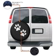thumbnail image 4 of KAKALAD Paw print 022 Spare Tire Cover Universal Vehicle Accessories Buckle Car Tools 15”in, 4 of 6