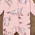 thumbnail image 3 of CAICJ98 Baby Pajamas Newborn Sleepers for Boy Girl Clothes 0 3 6 9 12 Months Footed Pjs Infant Baby Boy Clothes (Pink,9-12 Months), 3 of 3