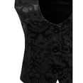 thumbnail image 4 of Made by Olivia Women's Dressy Casual Versatile Racerback Vest Tuxedo Suit Waistcoat, 4 of 4
