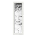 thumbnail image 2 of ArtToFrames 6" x 23" White Picture Frame, 6x23 inch White MDF Poster Frame (WOM-3966), 4 Pack, 2 of 8