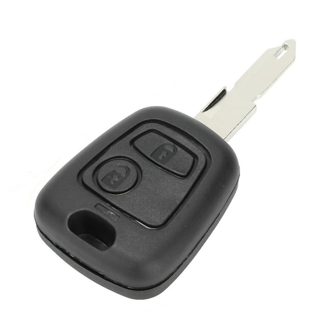 Boîtier de Clé de Voiture, 2 Boutons Coquille Clé Coquille Réponse Rapide