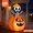 Skeleton, variant on Joyfy 5 ft Halloween Inflatable Animated Cat on Pumpkin,Halloween Outdoor Decoration with LED Lights,Blow Up Decoration for Yard & Lawn,Party