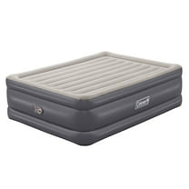 Bestway 90533E Coleman Tritech Air Mattress Queen 22" with Built-in AC Pump, Gray, Queen