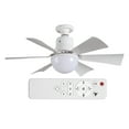 thumbnail image 1 of Luz de ventilador de techo con temporizador remoto, ventilador de techo de 6 aspas para oficina en casa, 1 of 9