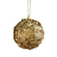 thumbnail image 2 of Golden Foam Christmas Ball Special Shaped Pendant Glitter Christmas Tree Ornaments, 2 of 6