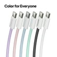 thumbnail image 7 of Liquipel Powertek Pastel Braided USB-A to USB-C - Pink, 7 of 7