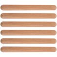 thumbnail image 1 of TABLZONE 6Pack Kids Musical Instruments Rhythm Sticks Light Brown Hand Brain Coordination Classroom Activities, 1 of 8