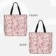 thumbnail image 2 of Fotbe Orchids Flowers Bolsa Tote con Estampado para Mujer, Bolsos con Cremallera, Bolsa de Hombro Casual de Gran Capacidad con Bolsillos Internos, 2 of 7